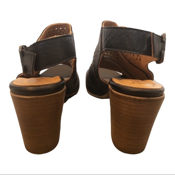 BUENO Upton Peep Toe Sandals in Black - Size 40 - Picture 5 of 8